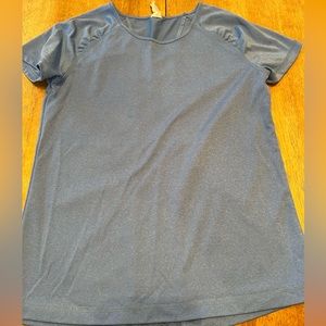 Girls 10/12 blue athletic shirt